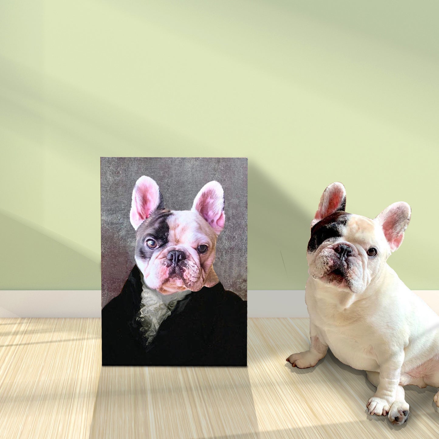 Personalized Pet Canvas Portrait Image