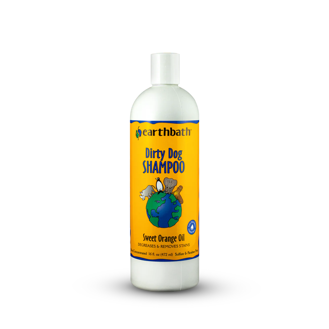 Earthbath - Dirty Dog Shampoo - Sweet Orange Oil - 16oz